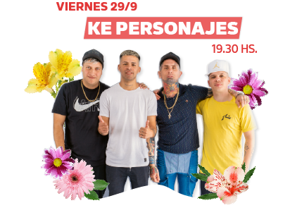 Fiesta de la Flor 2022 - Entradas Ke Personajes
