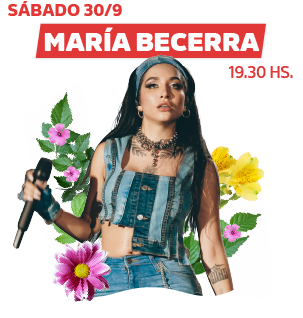 Fiesta de la Flor 2022 - Entradas Maria Becerra